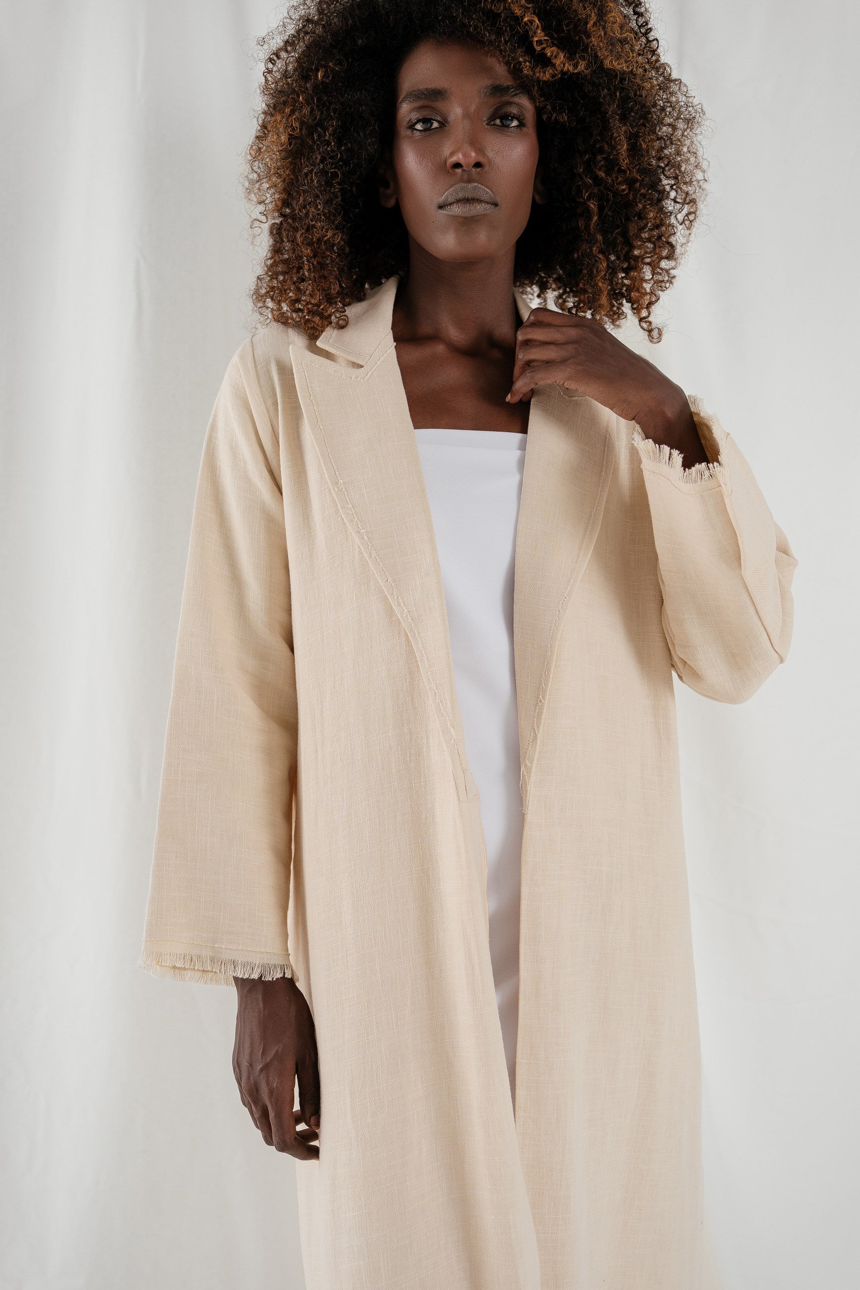 linen blazer