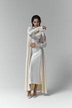 Silky slim abaya